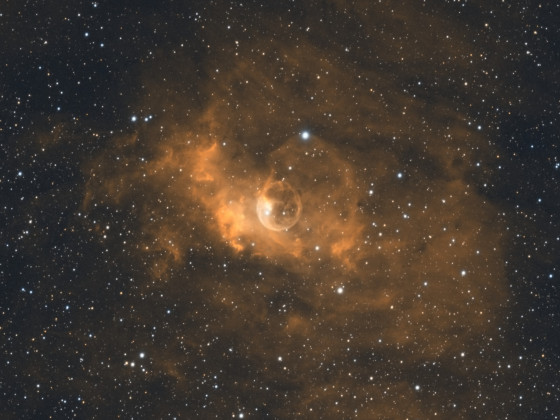 SH2-162 Bubble Nebula v1 Crop