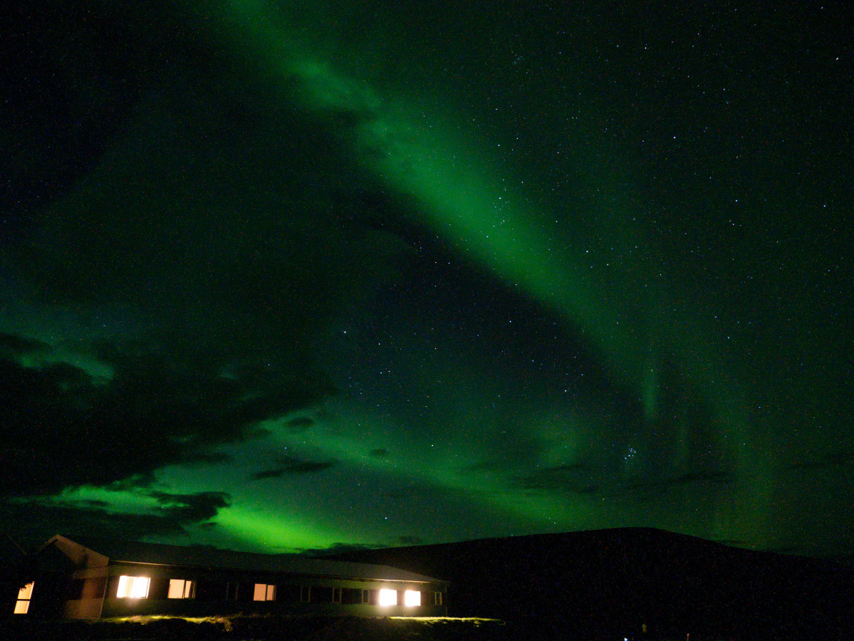 Aurora Borealis auf Island