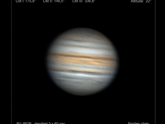Jupiter am 14. September 2021