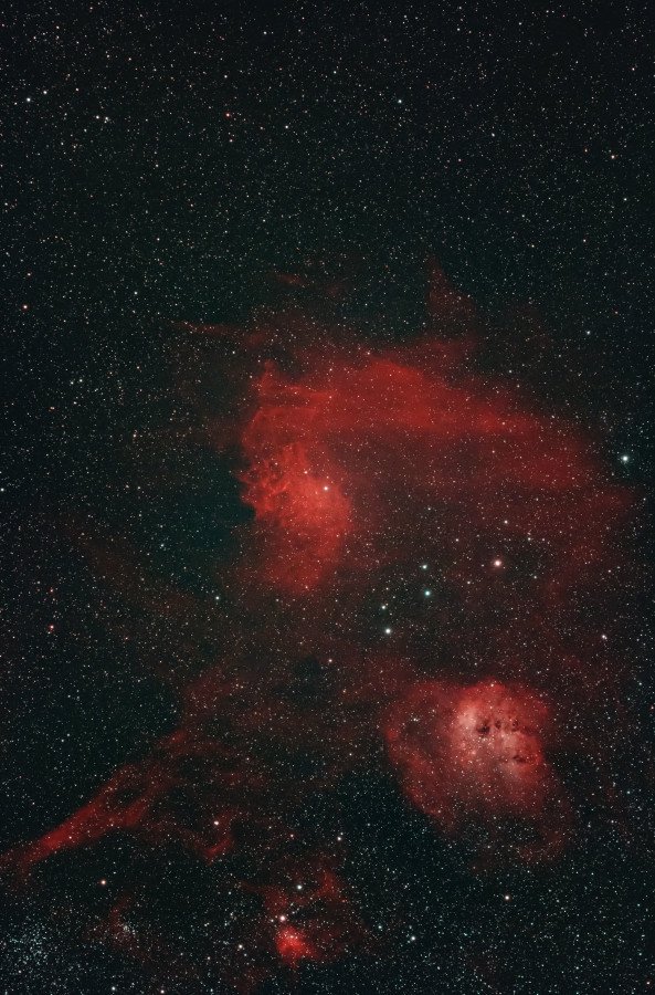 IC405 "Flammender Stern-Nebel"