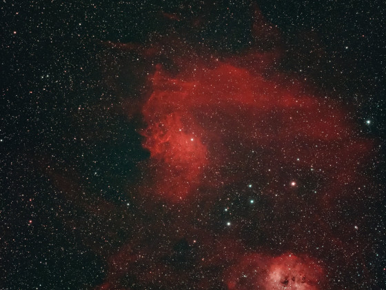 IC405 "Flammender Stern-Nebel"