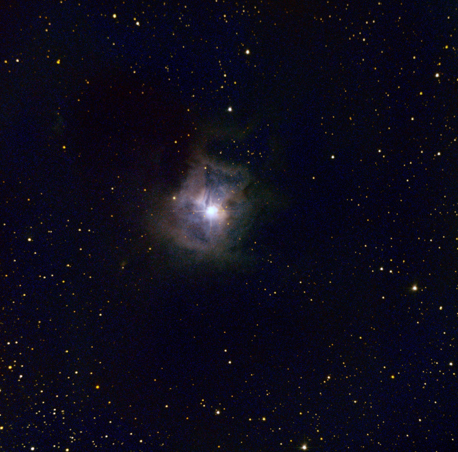 Überarbeitung IRIS Nebel NGC7023 nun in SIRIL die Gradienten entfernt