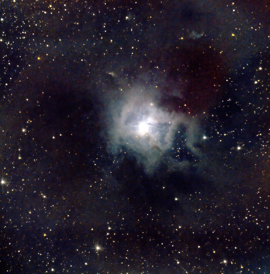 NGC7023 überarbeitet mit Topaz Denoise