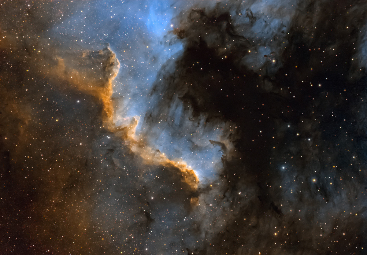 NGC 7000 in HSO