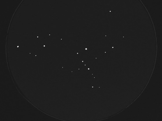 NGC 457 mit 4-Zoll