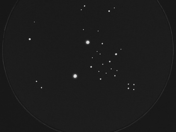 NGC 654 mit 8-Zoll