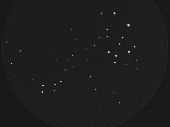 NGC 663 Sternenregion