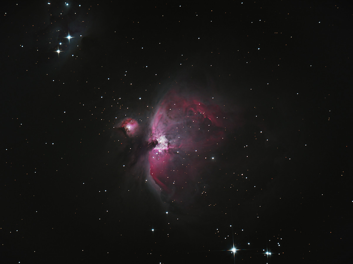 M42, erstes Deepsky Bild