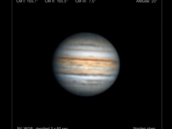 Jupiter am 28. Oktober 2021