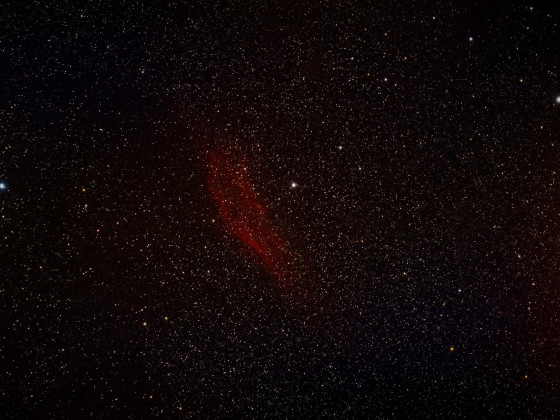 NGC1499, 95 x 30 Sek., dann hat’s zugemacht 😒