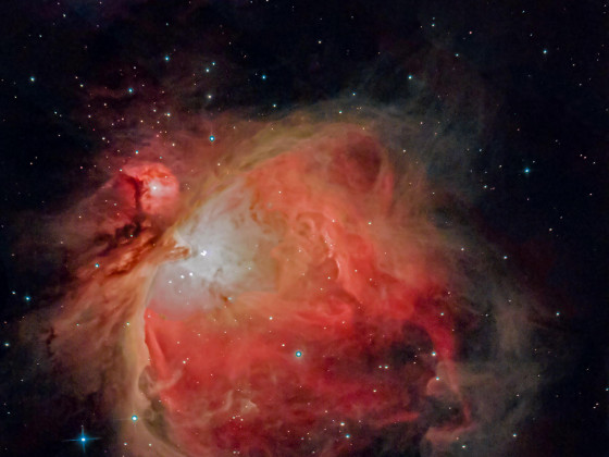 Orionnebel M 42/43 verdammt kurz belichtet