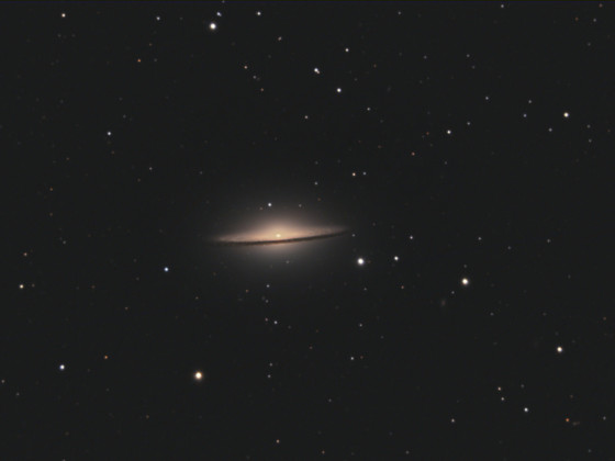 "Sombrero-Galaxie" M 104 am 29.04.2019