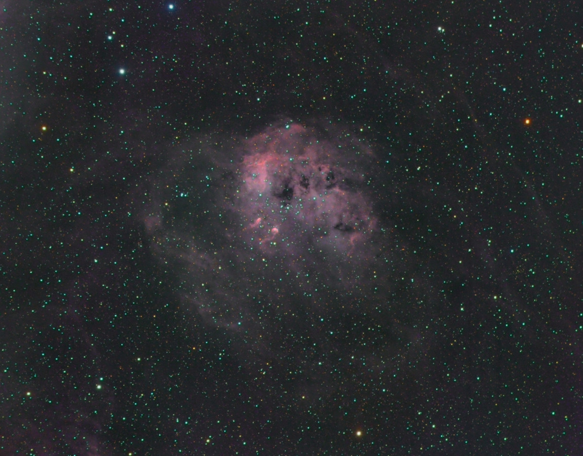 IC410 / NGC1893 HA-RGB