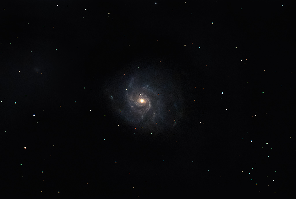 M101 mit der Vaonis Stellina