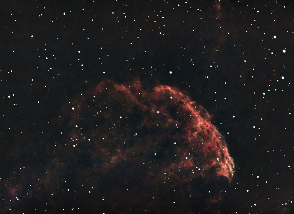 IC443 Quallen-Nebel mit der Vaonis Stellina