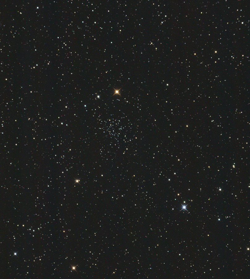 NGC 2192, ein Offener Sternhaufen im Sternbild Auriga