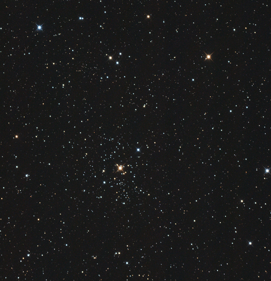 NGC 1857 und Czernik 20 – zwei Offene Sternhaufen im Fuhrmann