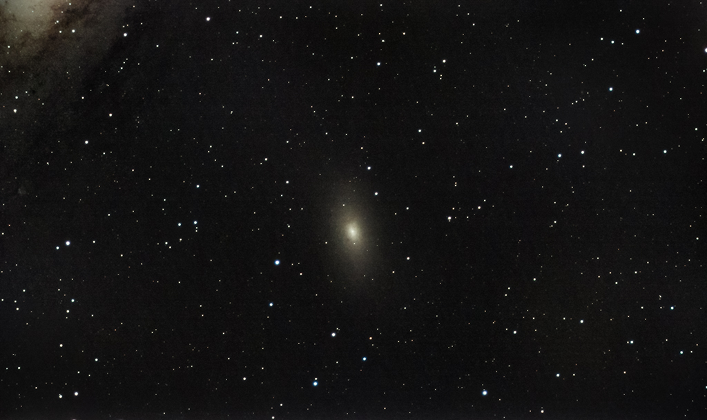 M110 Galaxie mit der Vaonis Stellina
