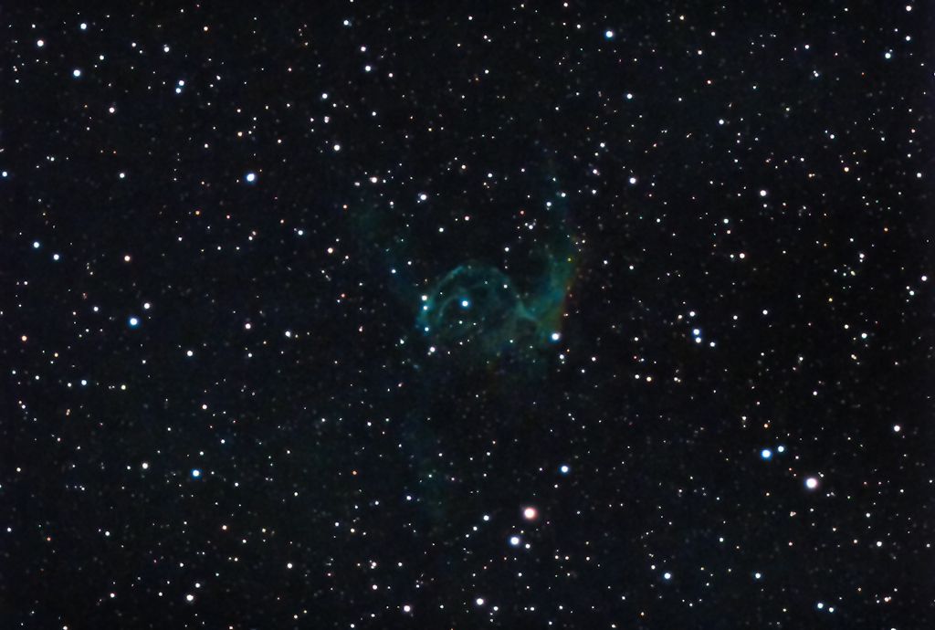 NGC 2359 Thor's Helmet mit der Vaonis Stellina