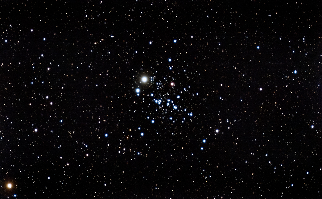 NGC457 / Mel 7 Eulen-Haufen mit der Vaonis Stellina