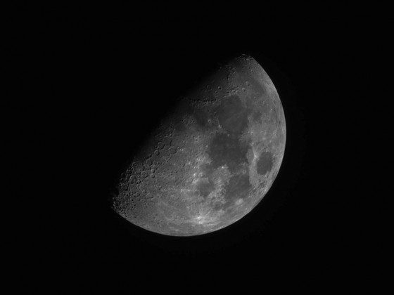 zunehmender Mond (54%) am 09.02.2022