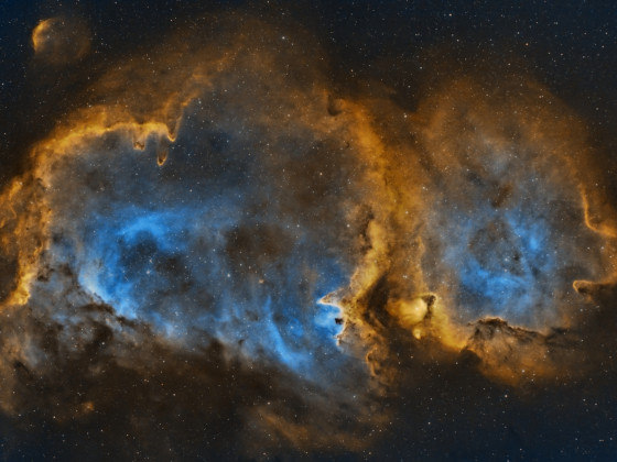 Soul Nebula in SHO