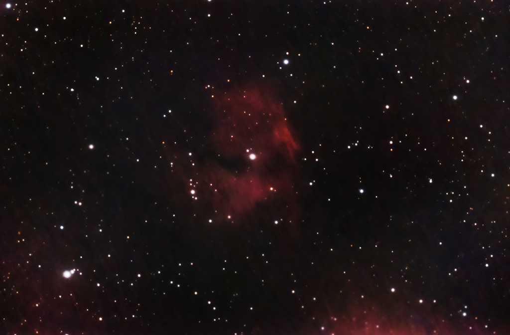 IC 2177 - der Kopf der Möve - mit der Vaonis Stellina
