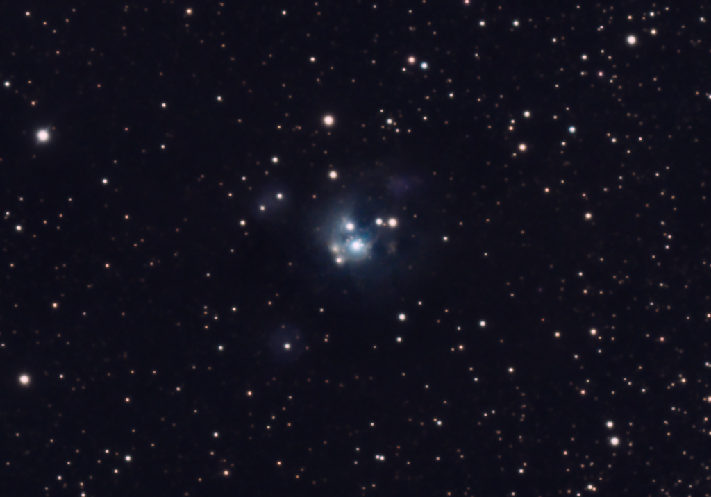 NGC 7129 Cosmic Rose