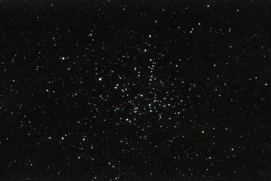 M38 offener Sternhaufen mit der Vaonis Stellina