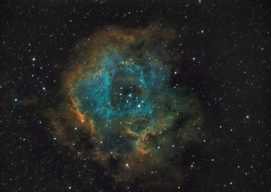 NGC2244 - Rosettennebel - SHO