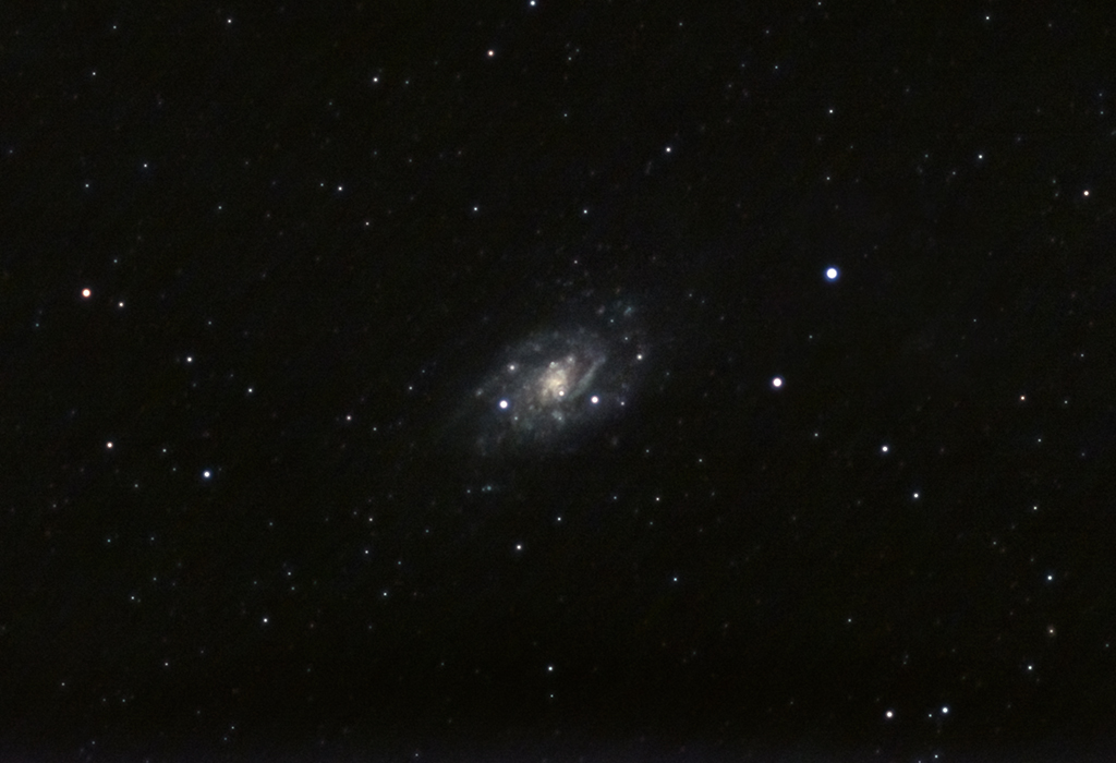 NGC2403 Galaxie mit der Vaonis Stellina