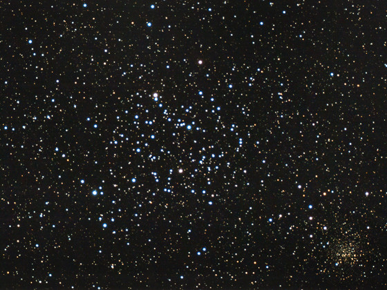 M35 und NGC2158 mit der Vaonis Stellina