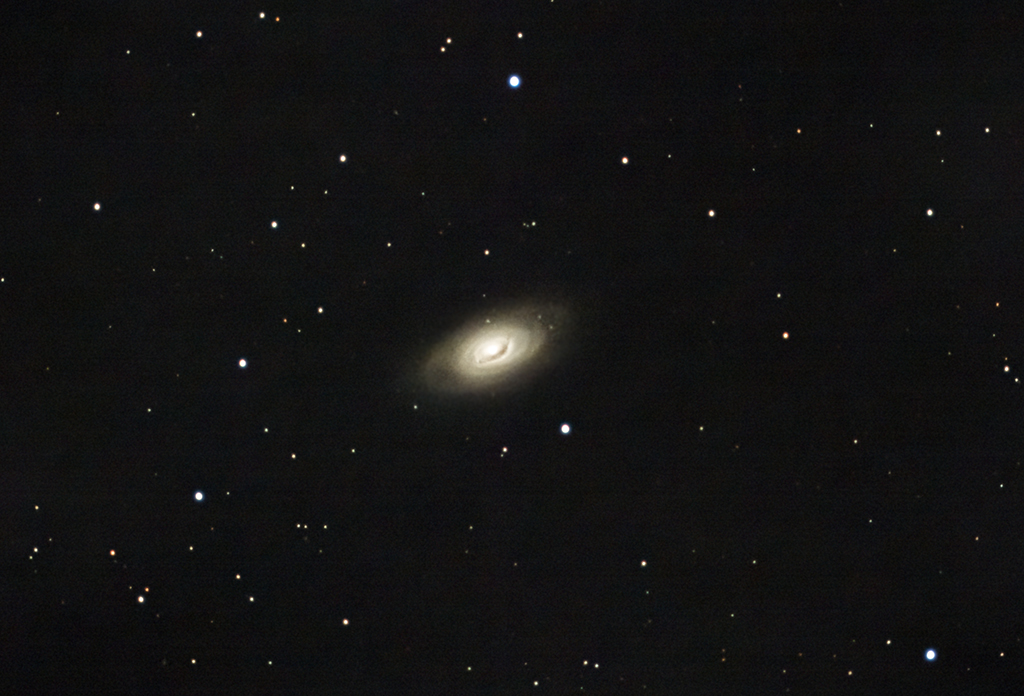 M64 Black Eye Galaxy mit der Vaonis Stellina