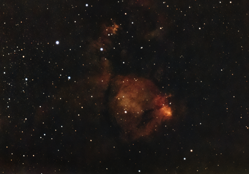 IC1795 Fischkopf-Nebel mit der Vaonis Stellina
