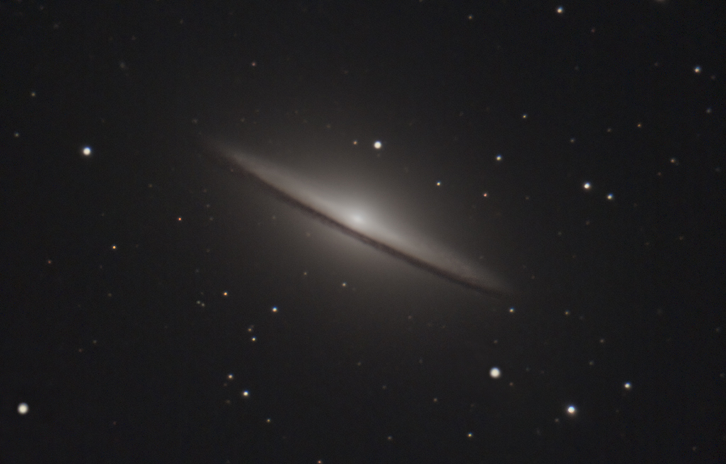 M104 Sombrero-Galaxie mit dem C11