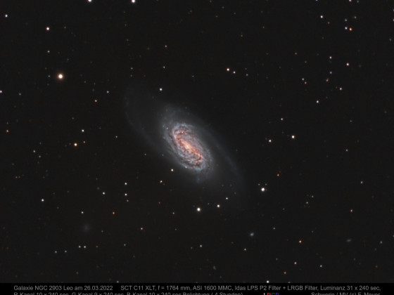 Galaxie NGC 2903 am 26.03.2022 (2)
