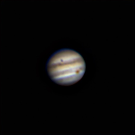 Jupiter Vergrößerung 200x