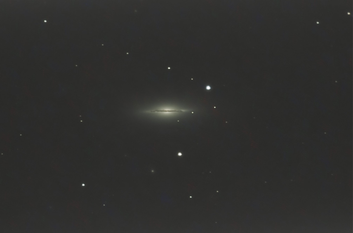 M 102  (NGC 5866 )  Lucky Imaging