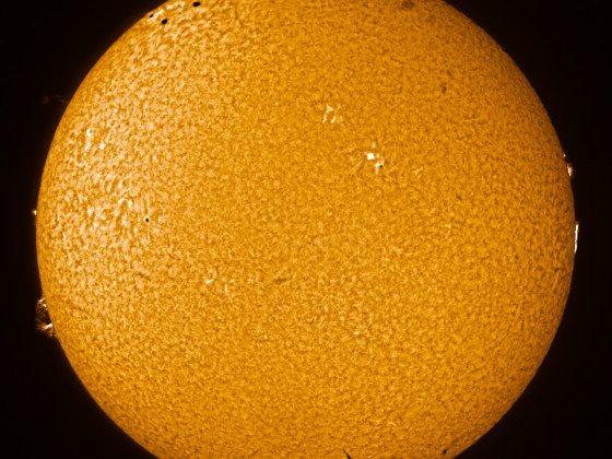 Sonne in H-Alpha am 17.04.2022