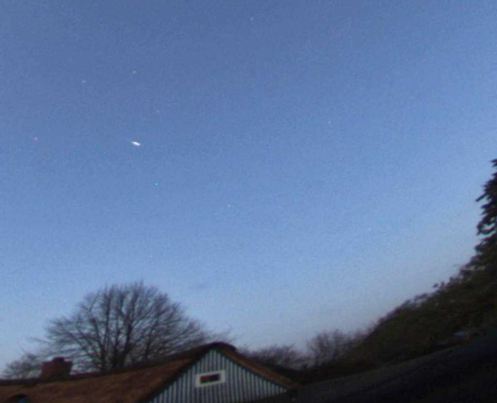 Lyriden-Meteor am 23.04.2022