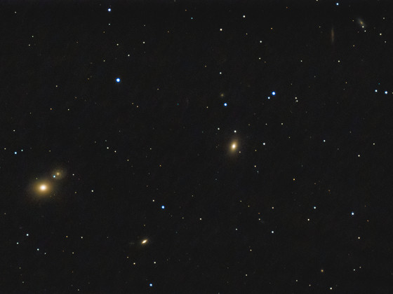 Region um M59/M60 und Supernova SN2022hrs mit der Vaonis Stellina