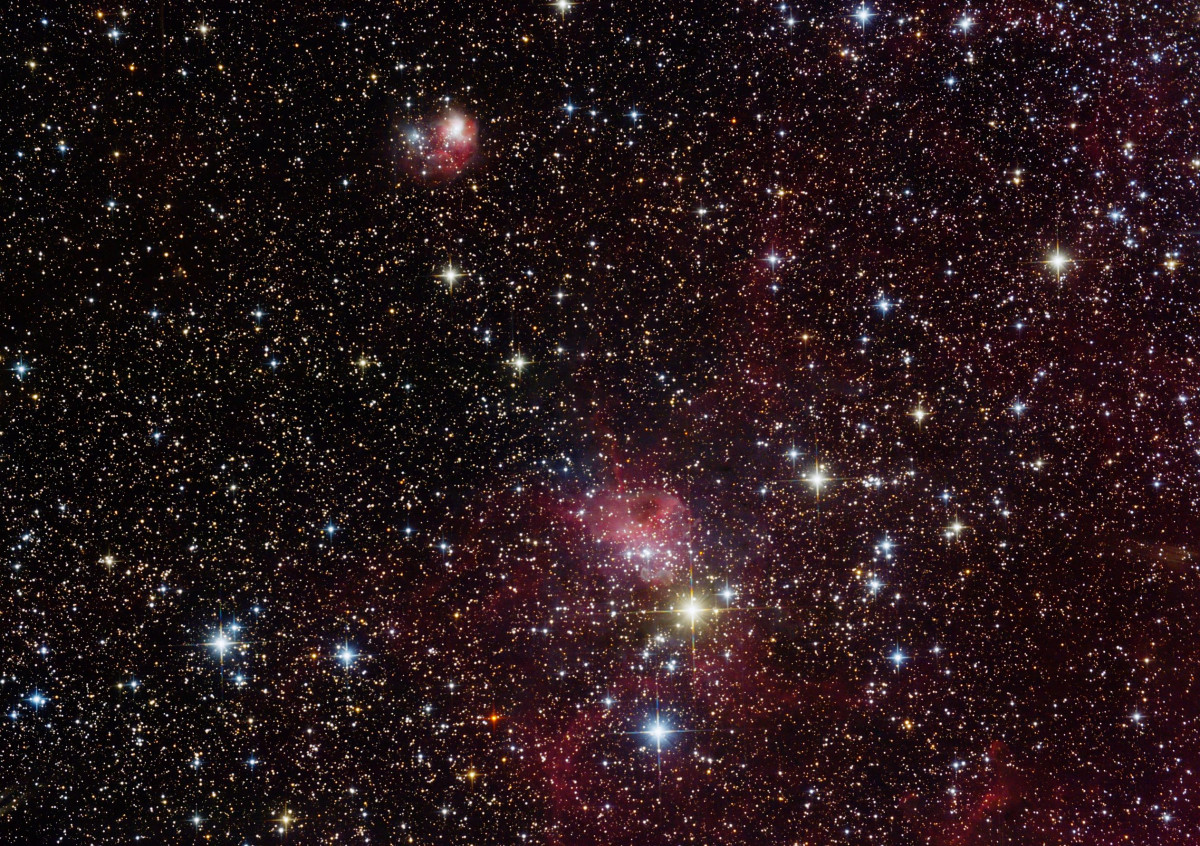 IC 417 und NGC 1931