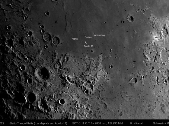 Mond, Statio Tranquillitatis am 07.05.2022 (1)