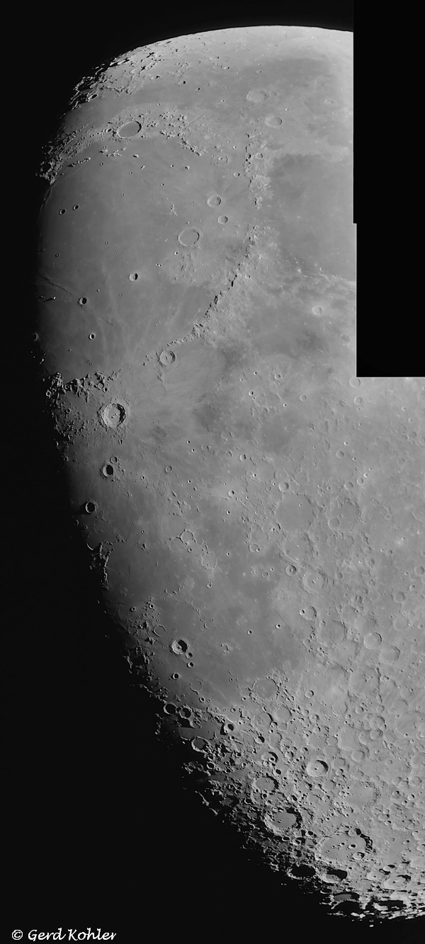 Der Mond vom 12. März 2022