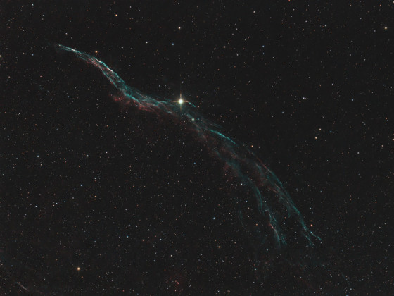 NGC 6960 - mein erster Versuch mit Dual Narrowband