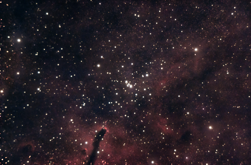 NGC6823 offener Sternhaufen mit dem C11