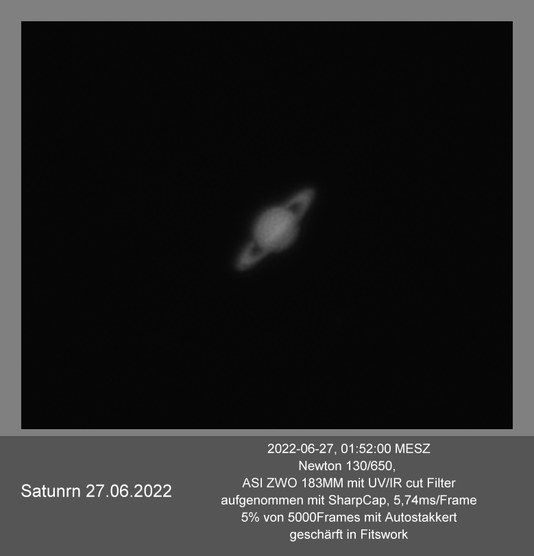 Saturn vom 27.06.2022