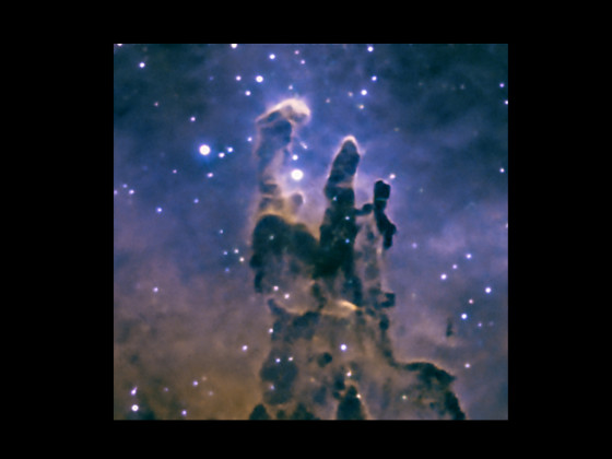 M16 "Pillars of Creation" (Hubble Palette)