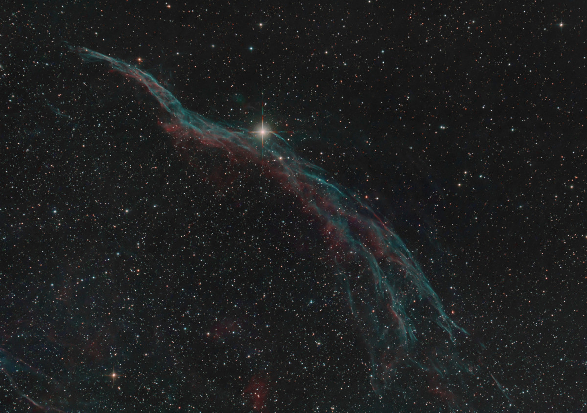 NGC6960 Sturmvogel - zweiter Versuch mit Dual Narrowband