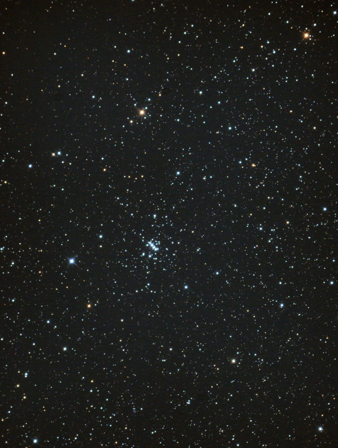 Trumpler 1 (= Czernik 4) in der Cassiopeia – der Sternhaufen mit dem Balken